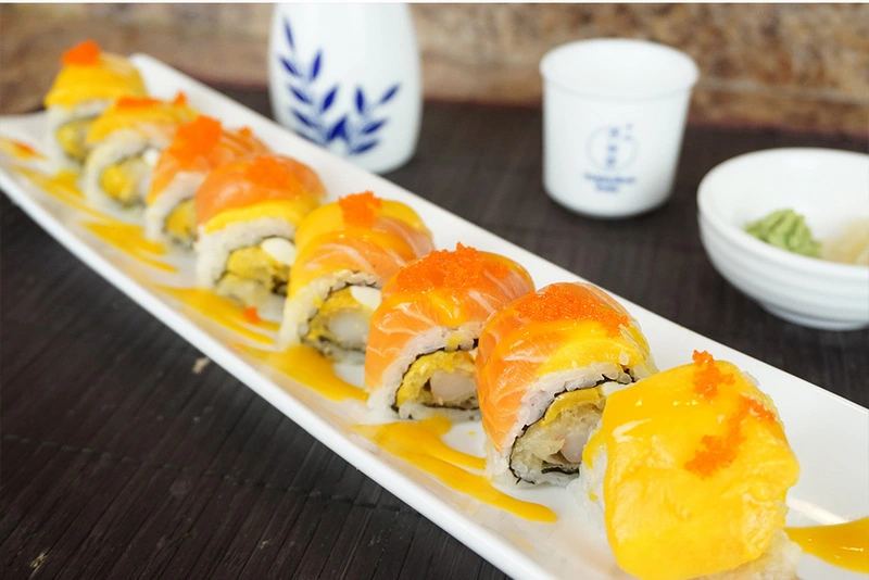 Best sushi rolls at Momoyama Sushi Richmond Road Calgary