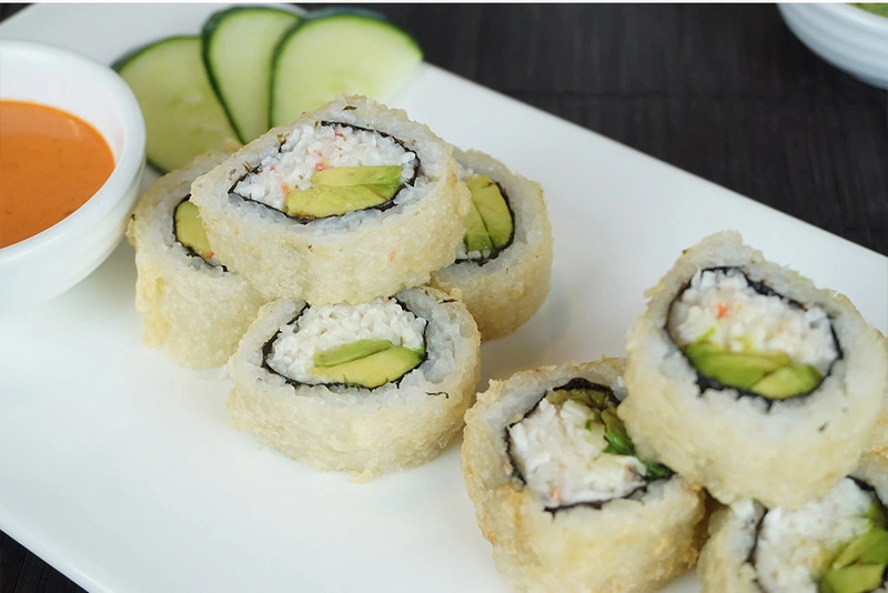 Fresh sushi and sashimi at Momoyama Sushi Calgary